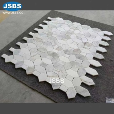 marble mosaic tile, JS-MS011