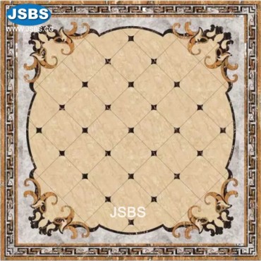 Square waterjet marble, JS-WJ028