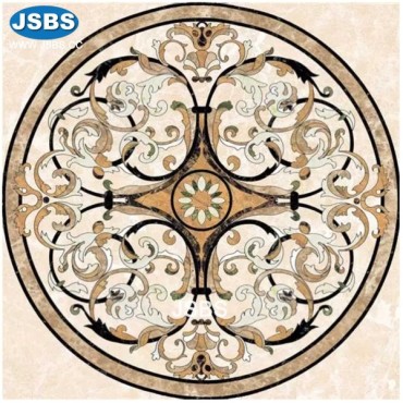 Stone water jet medallion, JS-WJ035