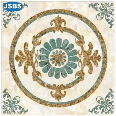 Square Water jet marble medallions, JS-WJ043