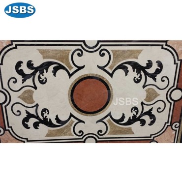 marble Custom Floor Inlay, JS-WJ084