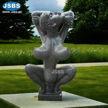 Nude African Girl Statue, JS-AS015