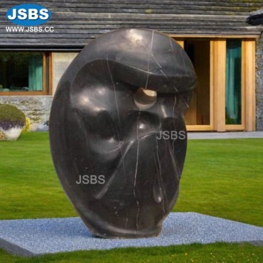 Black Abstract Statue, JS-AS019