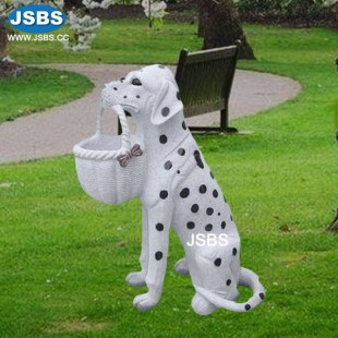 Garden Decoration Stone Dog Sculpture, JS-AN008