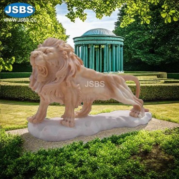 Marble Lion Sculpture, JS-AN001