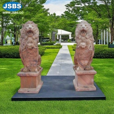 Marble Lion Sculpture, Marble Lion Sculpture