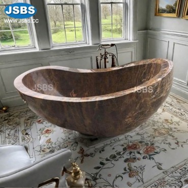 Emperador Marble Bathtub, JS-BT049