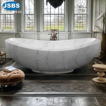 White Marble Tub, JS-BT050