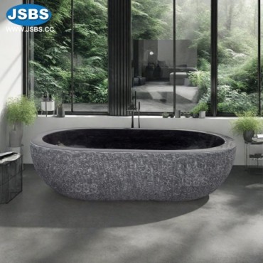 Black Marble Tub, JS-BT061