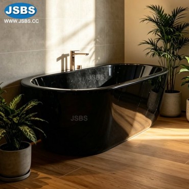 Black Marble Tub, JS-BT075