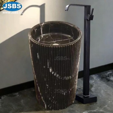 Luxurious Freestanding Black Basin, JS-WB061b