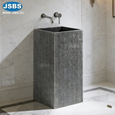 Black Marble Free Stand wash basin, JS-WB067