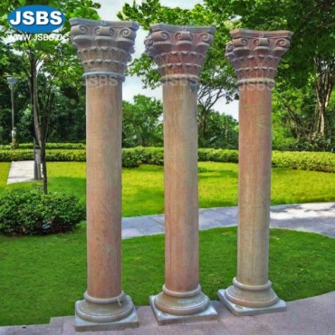 Red Greek Columns, JS-CM003