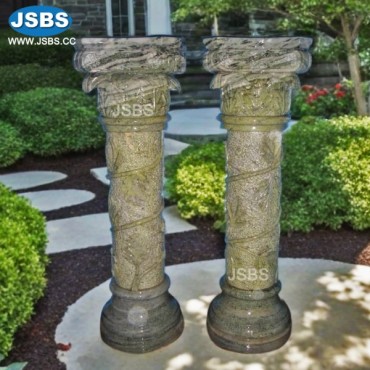 Small Green marble Grape Pillars, JS-CM010