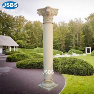 White Marble Corinthian Column, JS-CM005