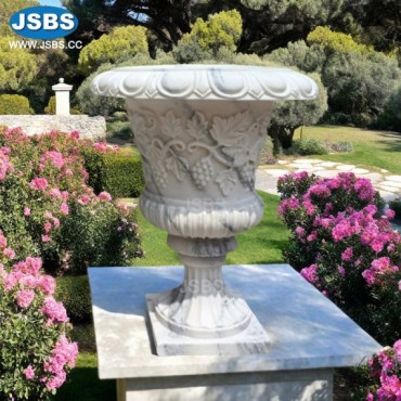 White Grape Flower Pot, White Grape Flower Pot