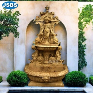 Children Marble Wall Fountain, JS-FT049