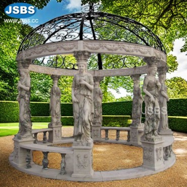 Marble Female Outdoor Gazebo, JS-GZ010