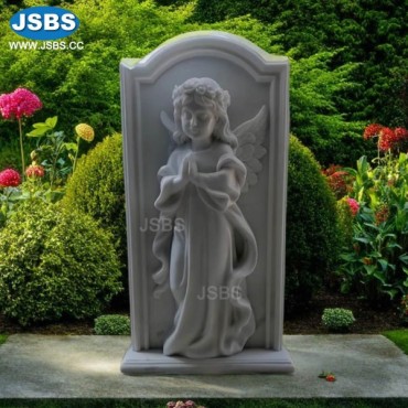 White Little Angel Headstone, JS-GS019