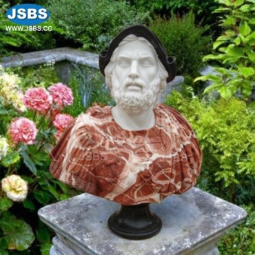 Man with Hat Roman Bust, Man with Hat Roman Bust