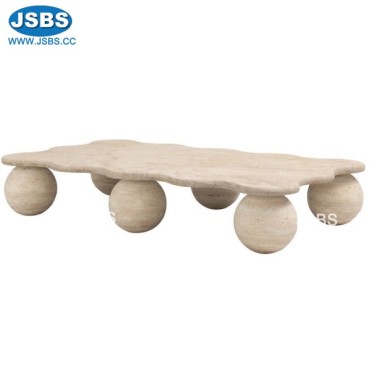 Marble ball long Table, JS-MD006