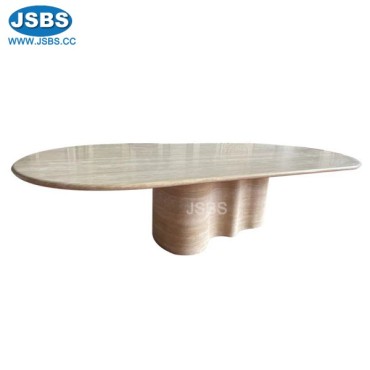 Stone Pedestal Table, JS-MD019