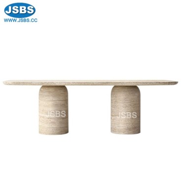 Stone Table with Pedestal, JS-MD023