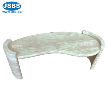 Supported irregular Stone Table, JS-MD027