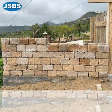 Dry stone wall block, Dry stone wall block