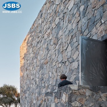 Grey Stone facing for wall, JS-RC077