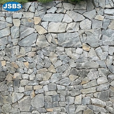 Grey Stone facing for wall, JS-RC076