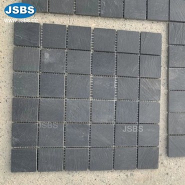 Big Black Slate Mosaic, js-mc025