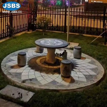 Slate Mosaic Medallion, js-mc023