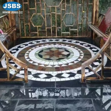 Slate Round Medallion, js-mc017