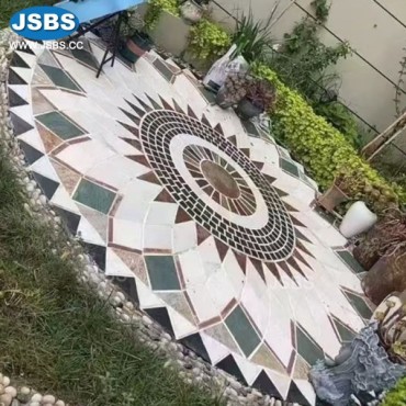 Stone Round Medallion, js-mc016