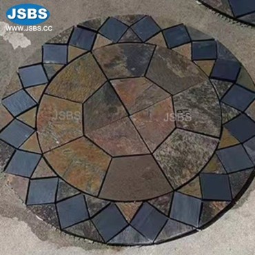 Slate Floor Medallion, Slate Floor Medallion