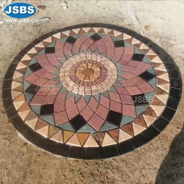Round Slate floor Mosaic, Round Slate floor Mosaic