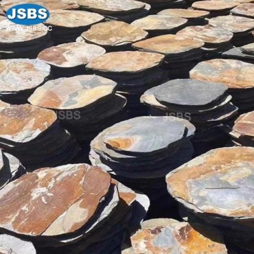 Rust Round Step Stone, JS-JC016