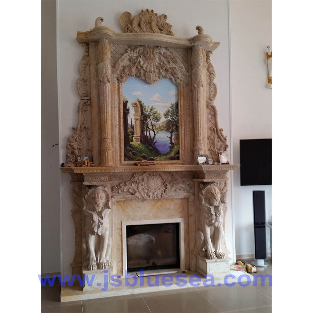 Luxury Fireplace Project in Russia