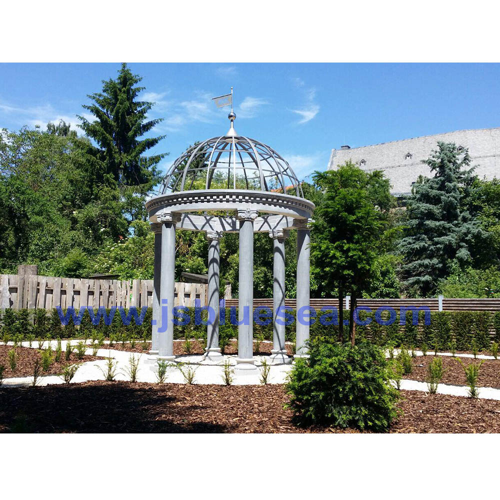 Grey Column Gazebo Project for Germany