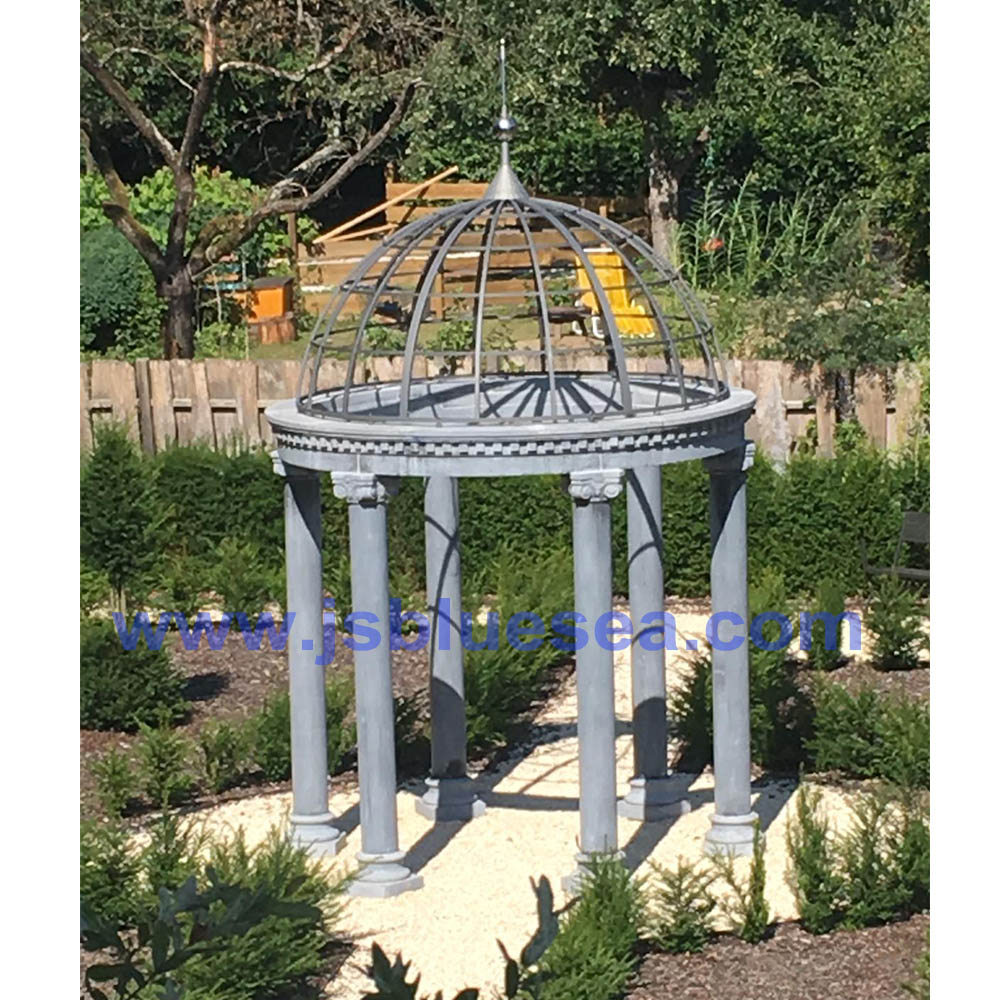 Grey Column Gazebo Project for Germany