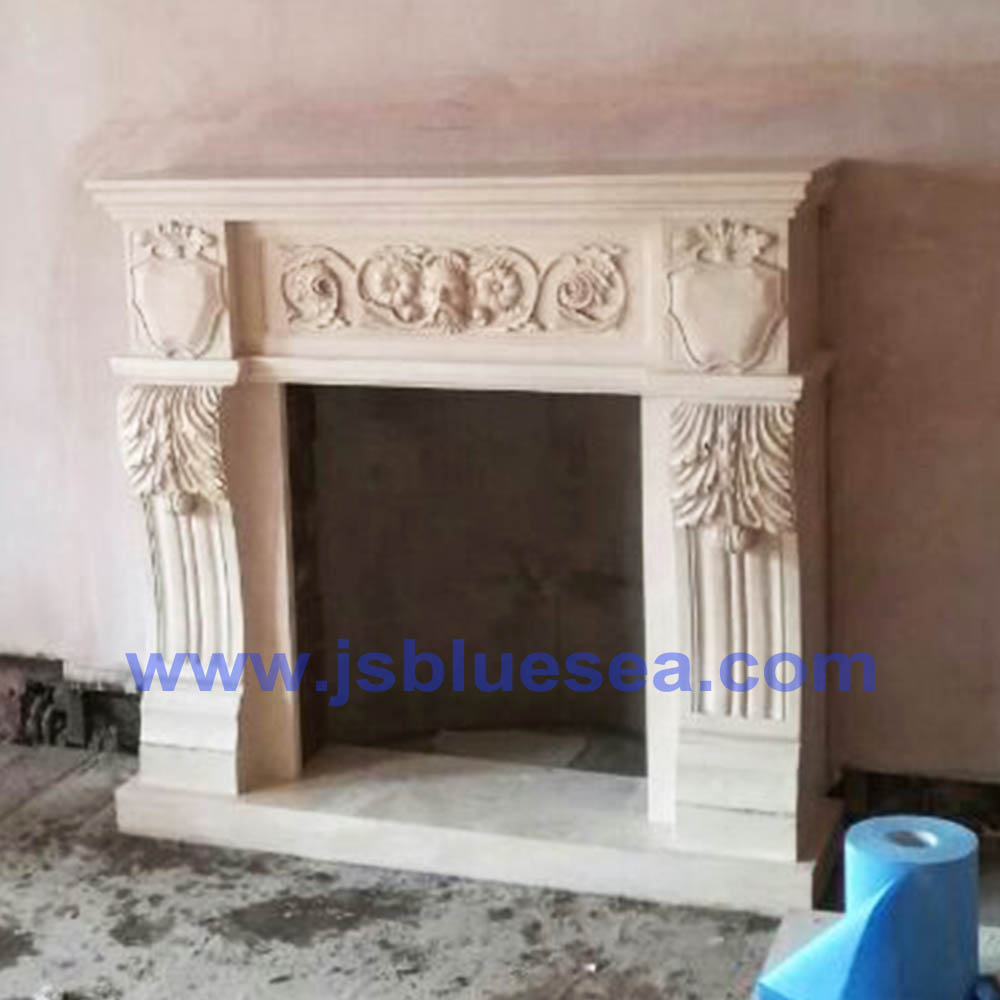 Castle Restore Marble Fireplace Project in UK