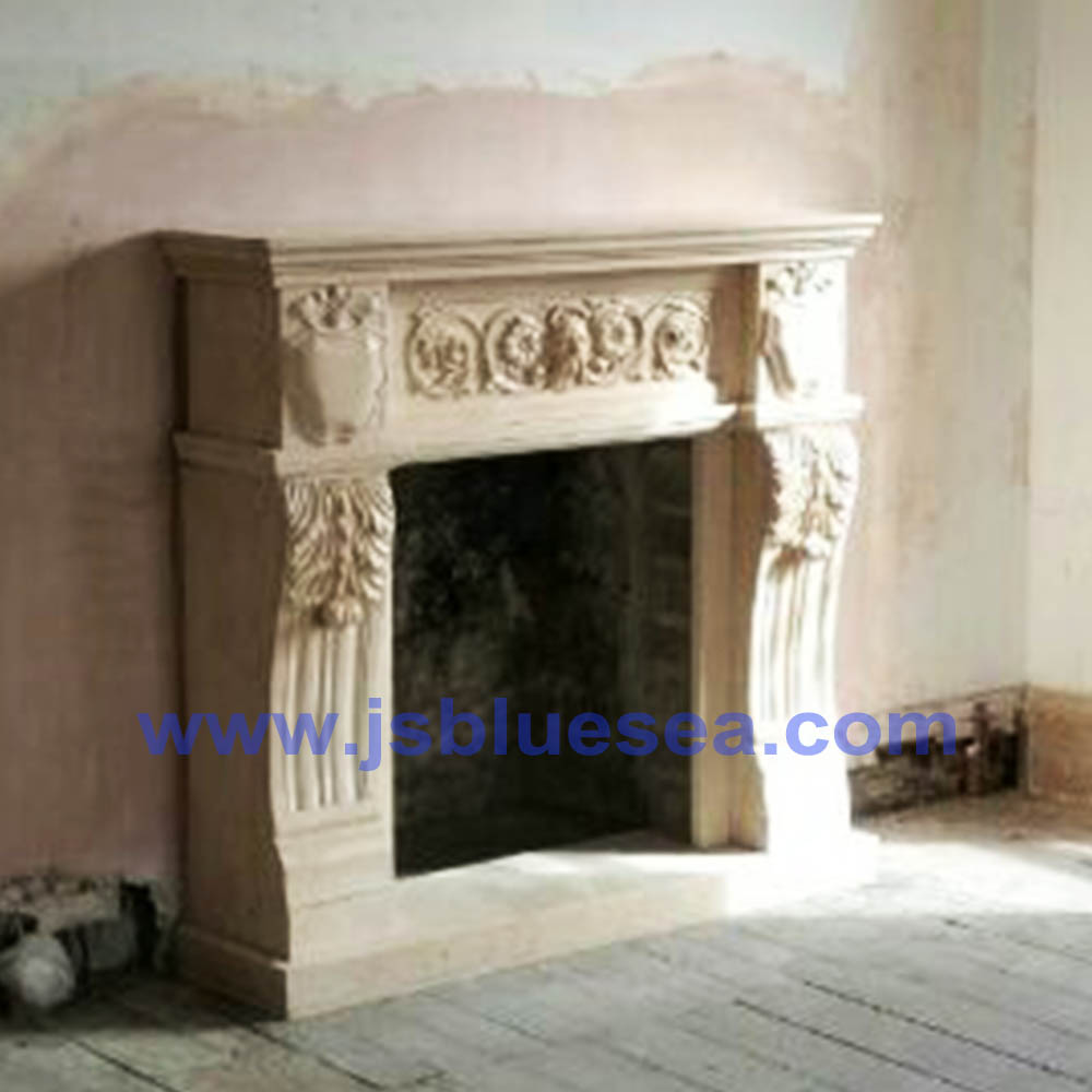 Castle Restore Marble Fireplace Project in UK