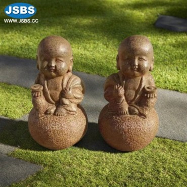 Stone Antique Little Monk Statue, Stone Antique Little Monk Statue