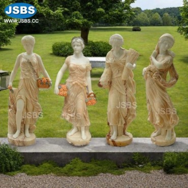 Four Season Onyx Stone Statue, Four Season Onyx Stone Statue