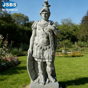 Grey Marble Solider Sculpture, Grey Marble Solider Sculpture