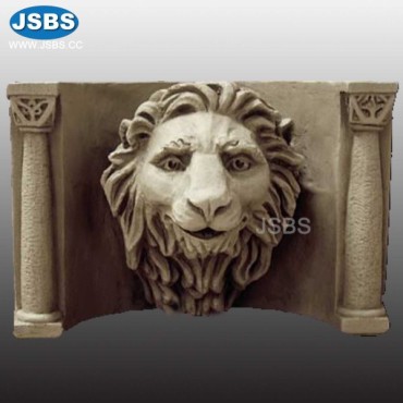 Lion Head Ornament, JS-OM028