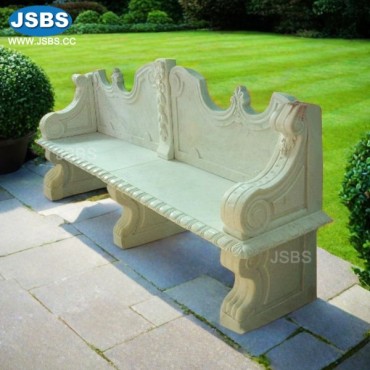 White Marble Long Bench, JS-T021