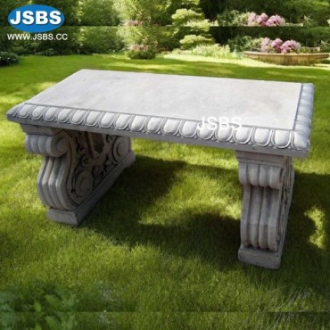 White Stone Marble Bench, JS-T001