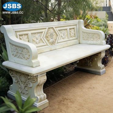 White Marble Bench, js-t197